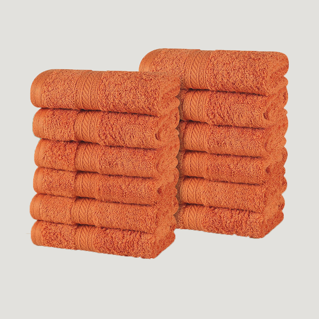 12 Piece Face Towel