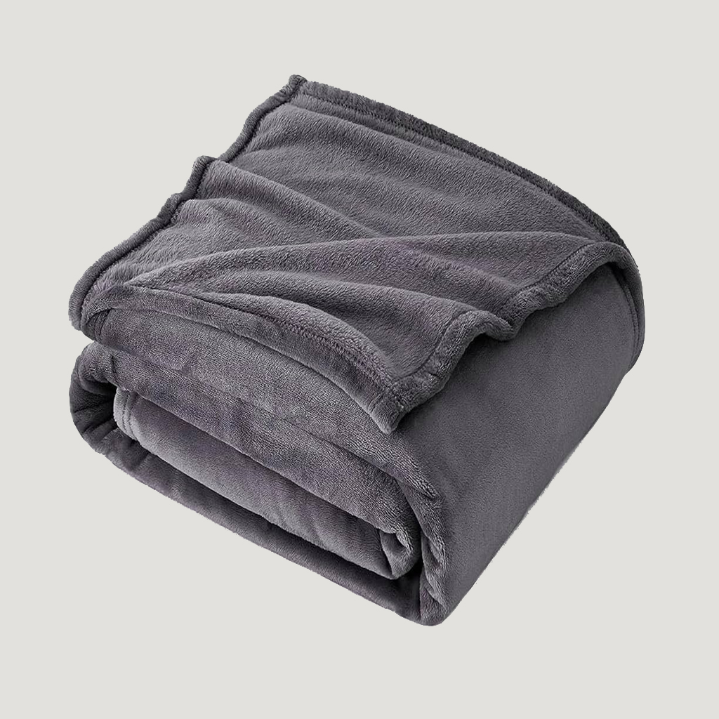 Faux Fur Mink Throw Blanket