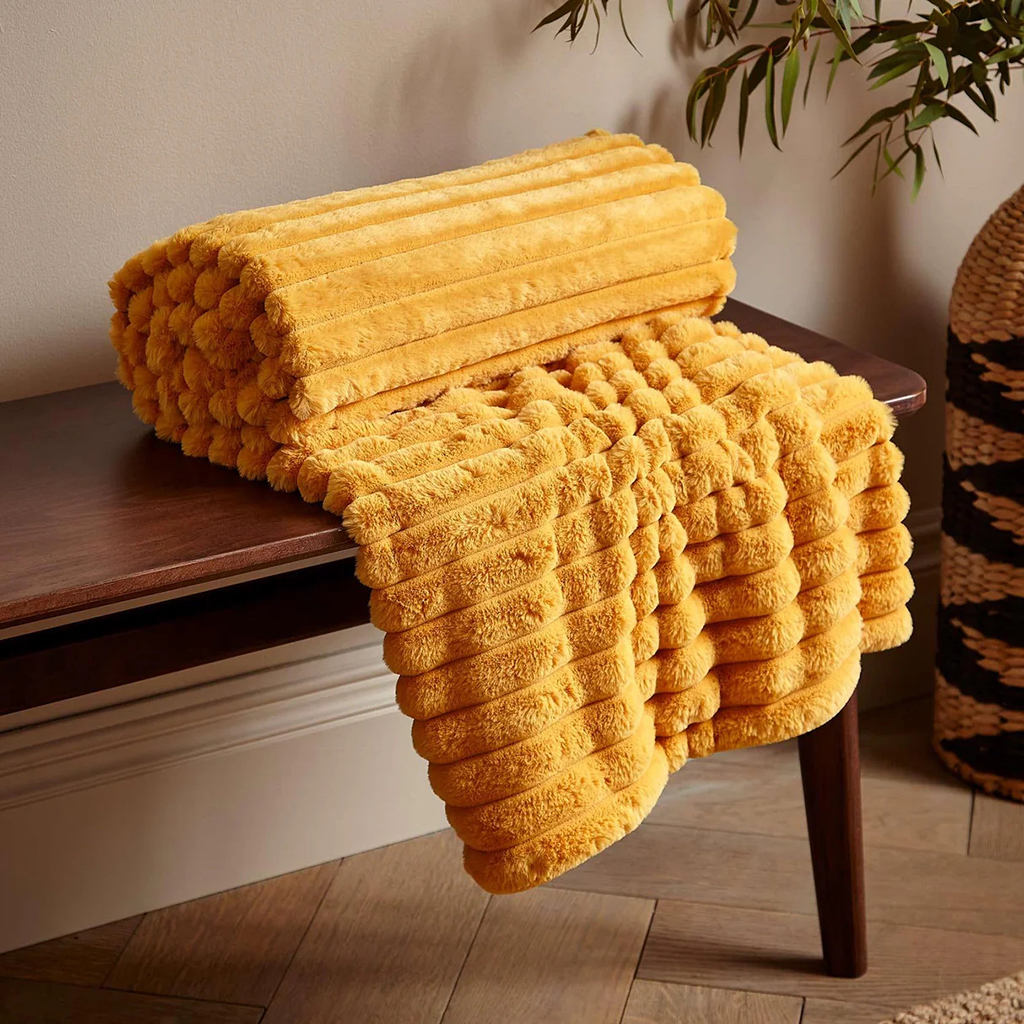 Rib Throw Blanket